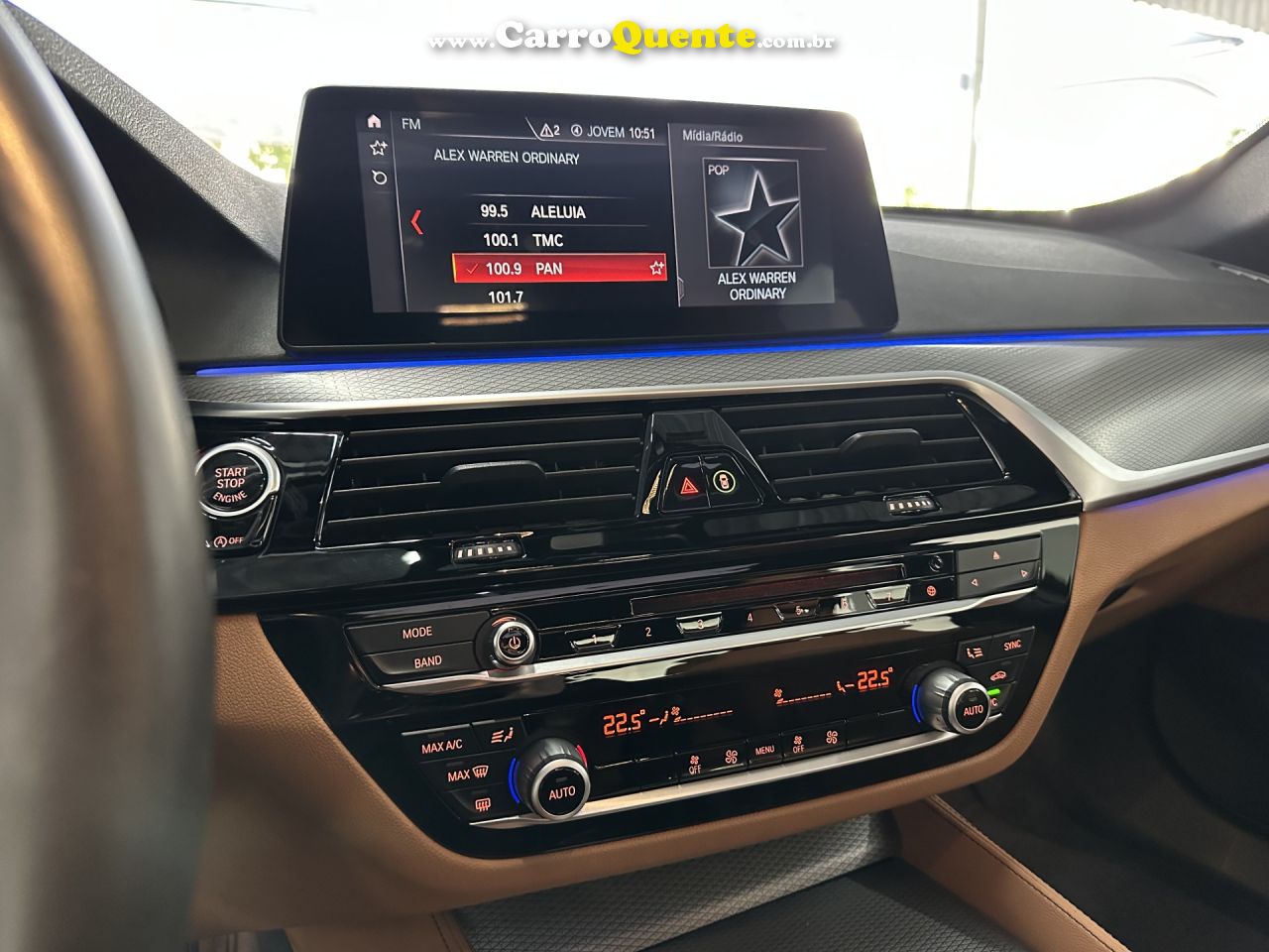 BMW   530I M SPORT 2.0 TURBO 252CV AUT.   AZUL 2019 2.0 GASOLINA - Loja