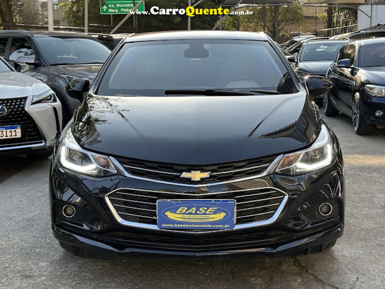 CHEVROLET   CRUZE LTZ 1.4 16V TURBO FLEX 4P AUT.   PRETO 2018 1.4 T FLEX - Loja