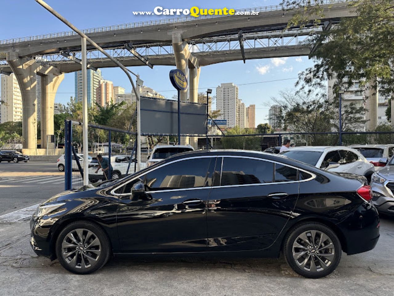 CHEVROLET   CRUZE LTZ 1.4 16V TURBO FLEX 4P AUT.   PRETO 2018 1.4 T FLEX - Loja