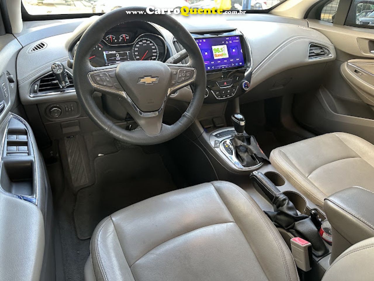 CHEVROLET   CRUZE LTZ 1.4 16V TURBO FLEX 4P AUT.   PRETO 2018 1.4 T FLEX - Loja
