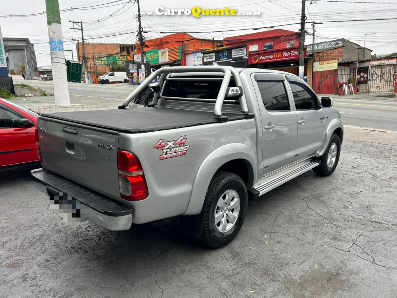 TOYOTA   HILUX CD SR 4X2 2.7 16V2.7 FLEX AUT.   PRATA 2013 2.7 FLEX - Loja