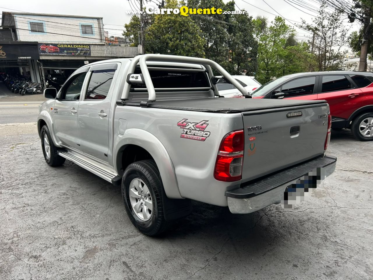 TOYOTA   HILUX CD SR 4X2 2.7 16V2.7 FLEX AUT.   PRATA 2013 2.7 FLEX - Loja