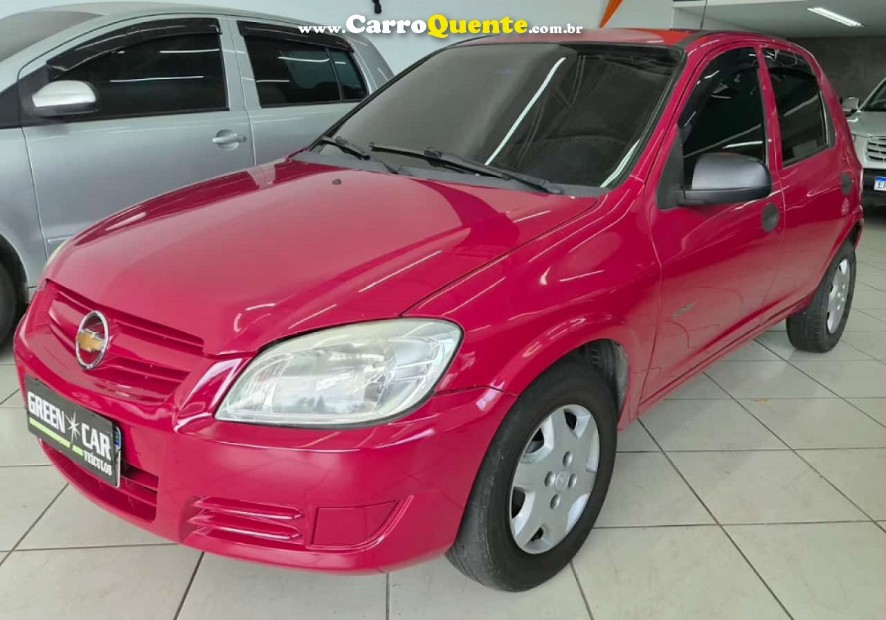 CHEVROLET   CELTA SPIRIT LT 1.0 MPFI 8V FLEXP. 5P   VERMELHO 2011 1.0 FLEX - Loja