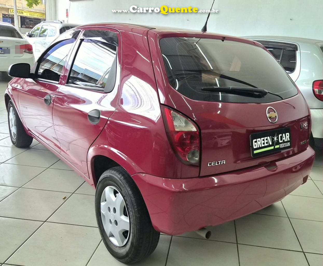 CHEVROLET   CELTA SPIRIT LT 1.0 MPFI 8V FLEXP. 5P   VERMELHO 2011 1.0 FLEX - Loja