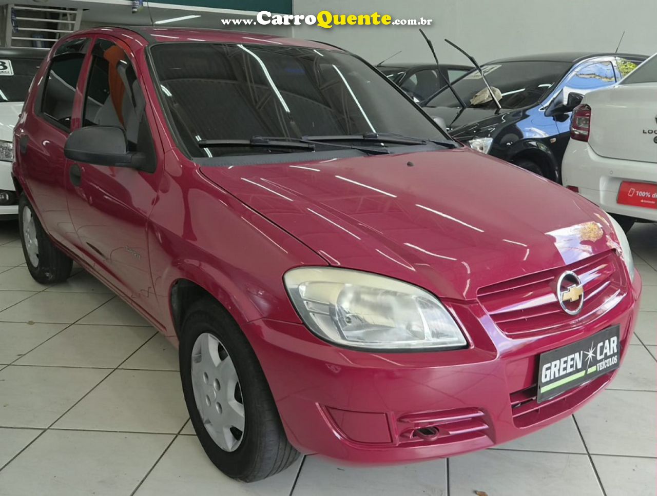 CHEVROLET   CELTA SPIRIT LT 1.0 MPFI 8V FLEXP. 5P   VERMELHO 2011 1.0 FLEX - Loja