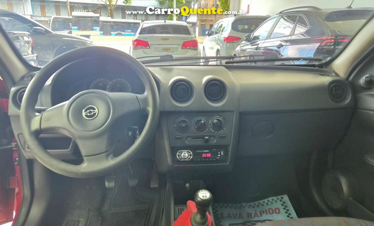 CHEVROLET   CELTA SPIRIT LT 1.0 MPFI 8V FLEXP. 5P   VERMELHO 2011 1.0 FLEX - Loja