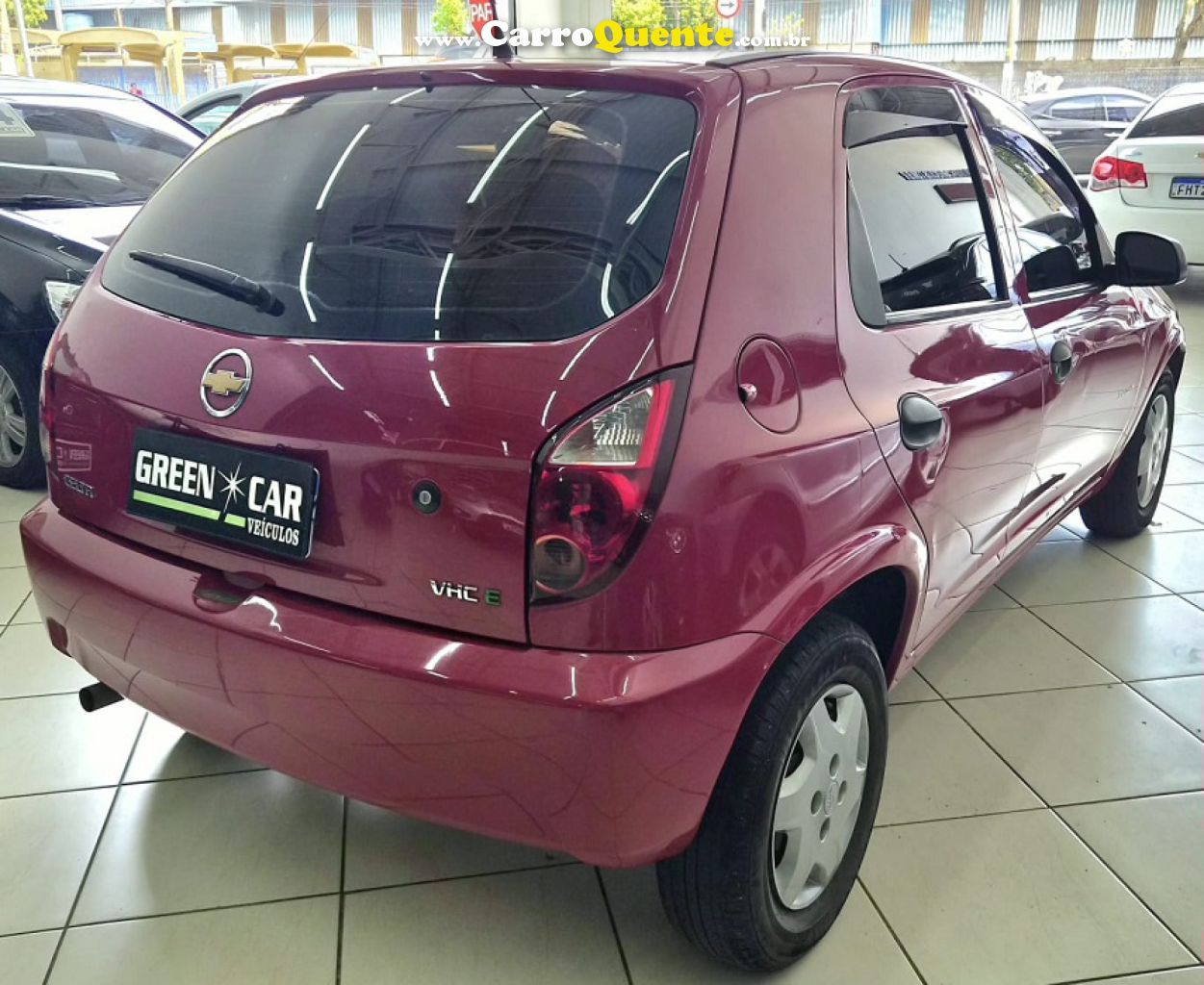 CHEVROLET   CELTA SPIRIT LT 1.0 MPFI 8V FLEXP. 5P   VERMELHO 2011 1.0 FLEX - Loja