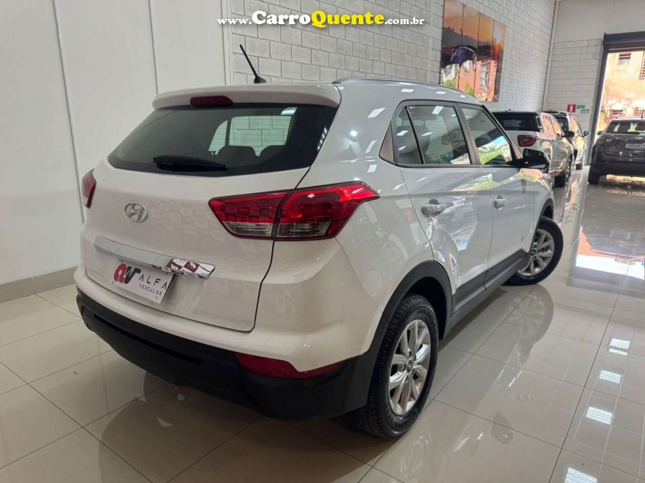 HYUNDAI   CRETA ACTION 1.6 16V FLEX AUT.   BRANCO 2025 1.6 FLEX - Loja
