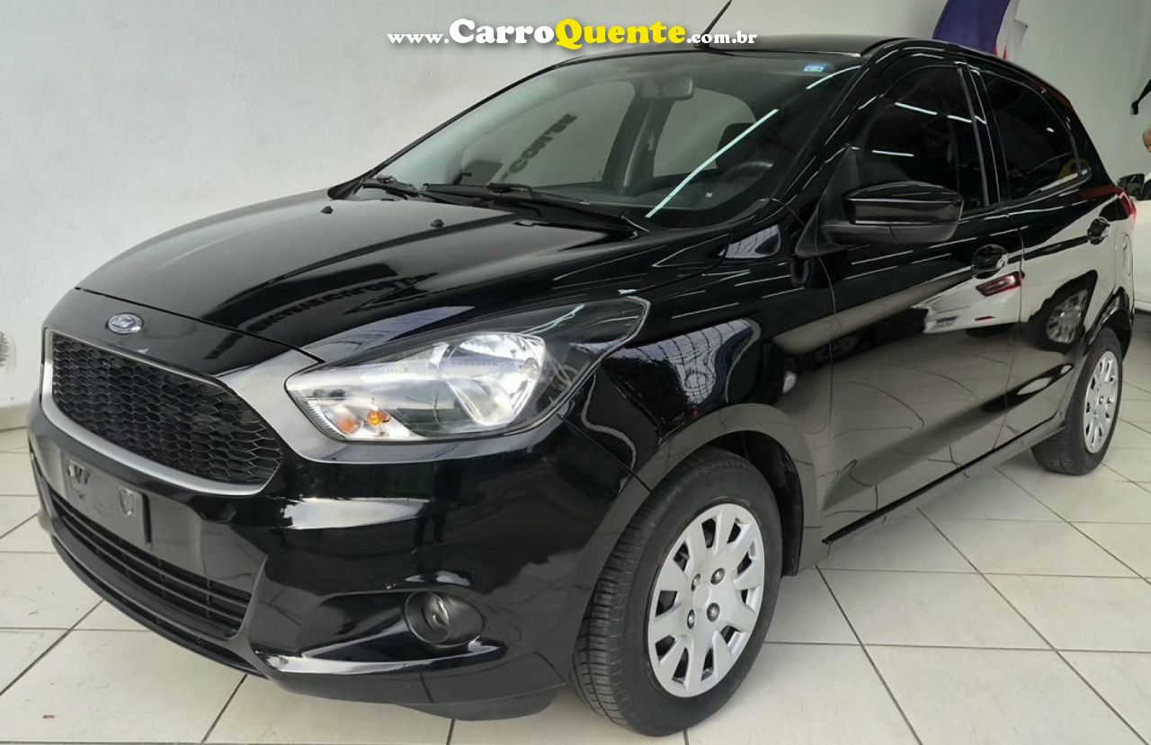 FORD   KA 1.0 SESE PLUS TIVCT FLEX 5P   PRETO 2018 1.0 FLEX - Loja