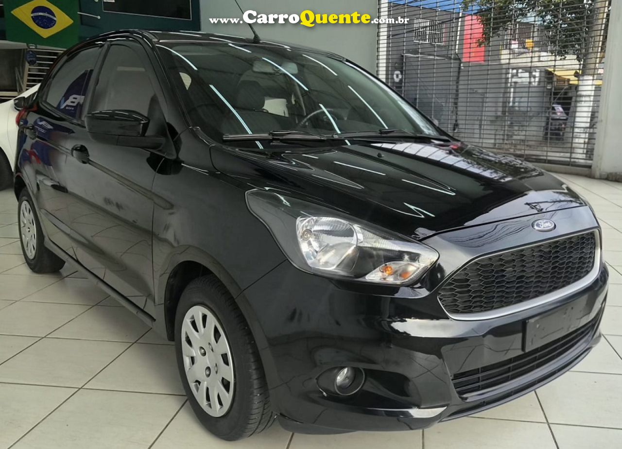FORD   KA 1.0 SESE PLUS TIVCT FLEX 5P   PRETO 2018 1.0 FLEX - Loja