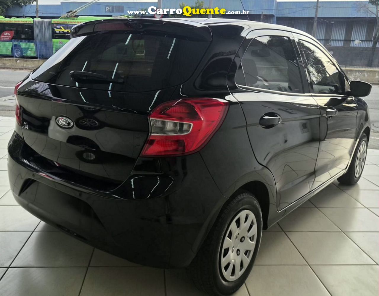 FORD   KA 1.0 SESE PLUS TIVCT FLEX 5P   PRETO 2018 1.0 FLEX - Loja