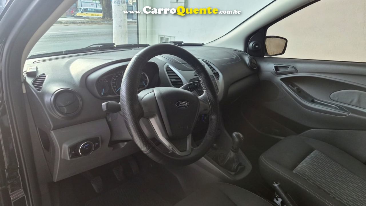 FORD   KA 1.0 SESE PLUS TIVCT FLEX 5P   PRETO 2018 1.0 FLEX - Loja