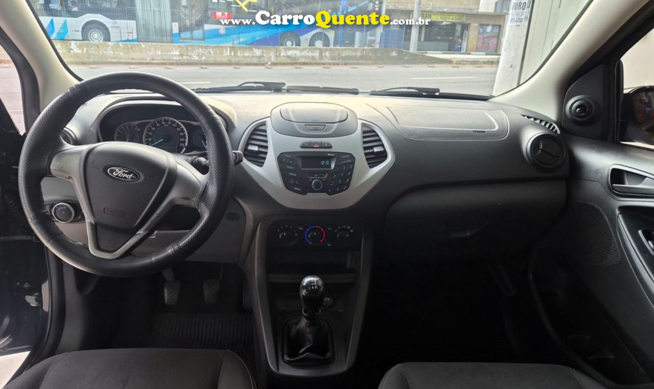 FORD   KA 1.0 SESE PLUS TIVCT FLEX 5P   PRETO 2018 1.0 FLEX - Loja
