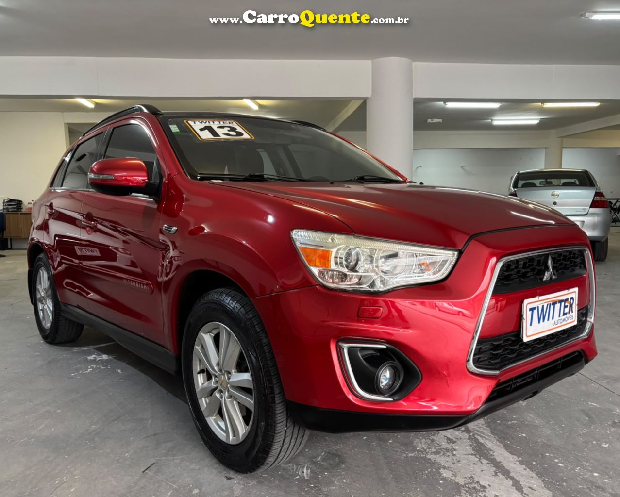 MITSUBISHI   ASX 2.0 16V 4X4 160CV AUT.   VERMELHO 2013 2.0 GASOLINA - Loja