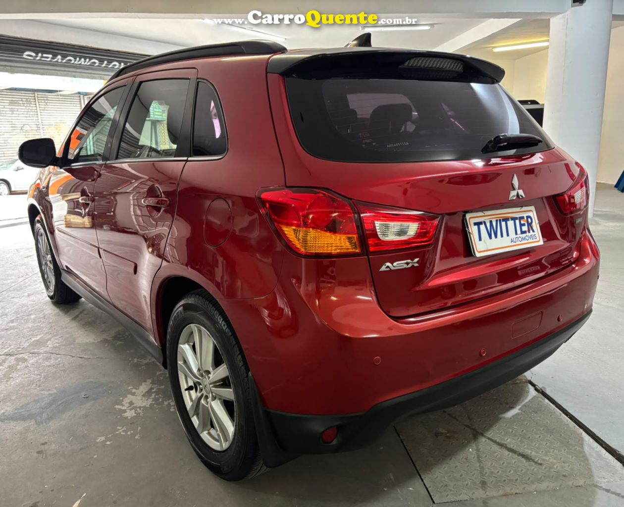 MITSUBISHI   ASX 2.0 16V 4X4 160CV AUT.   VERMELHO 2013 2.0 GASOLINA - Loja