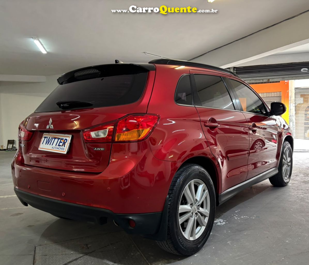 MITSUBISHI   ASX 2.0 16V 4X4 160CV AUT.   VERMELHO 2013 2.0 GASOLINA - Loja