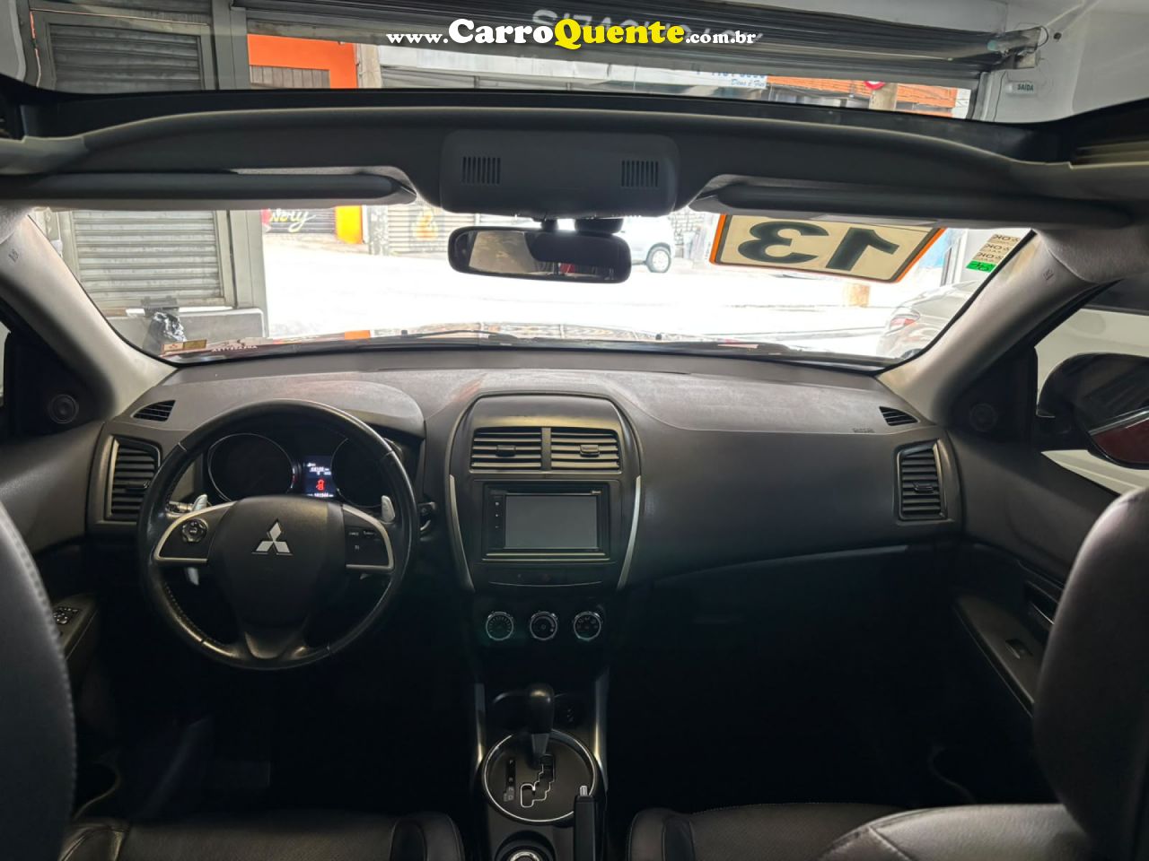 MITSUBISHI   ASX 2.0 16V 4X4 160CV AUT.   VERMELHO 2013 2.0 GASOLINA - Loja