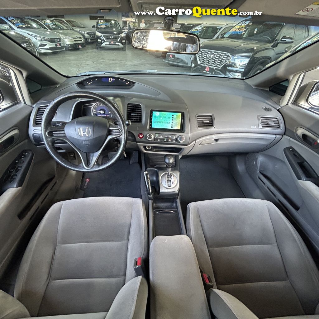 HONDA   CIVIC SED LX 1.8 AUT 4P   PRATA 2007 1.8 GASOLINA - Loja