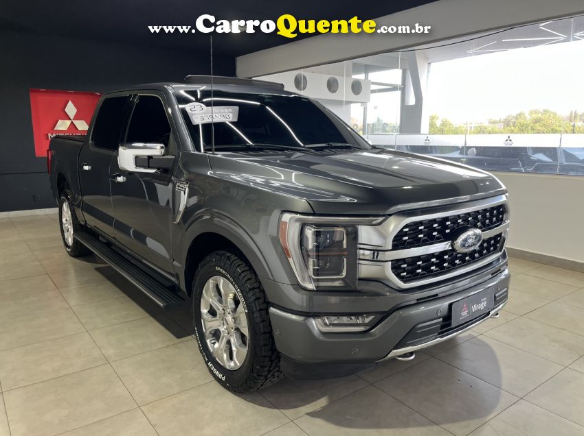 Ford F-150 5.0 V8 GASOLINA CD PLATINUM FX4 AUTOMÁTICO - Loja
