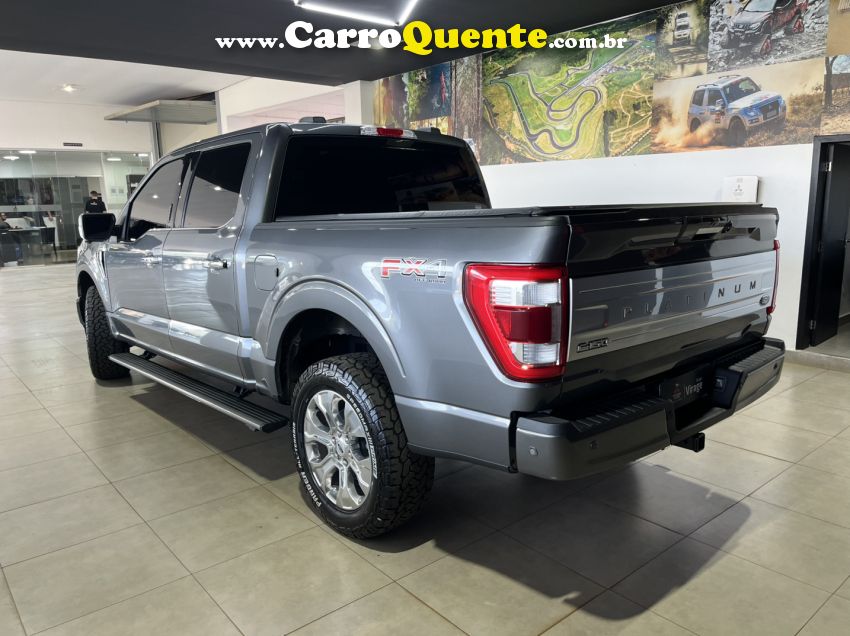Ford F-150 5.0 V8 GASOLINA CD PLATINUM FX4 AUTOMÁTICO - Loja