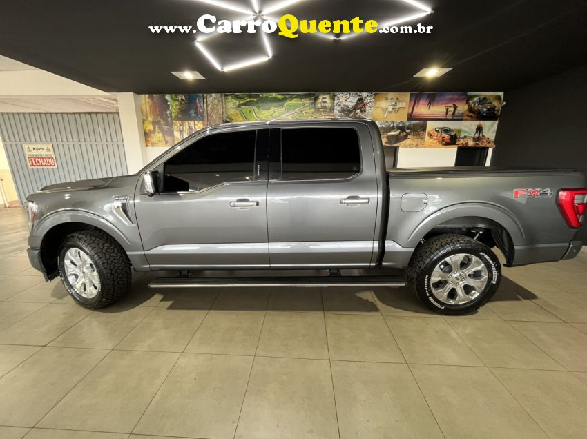 Ford F-150 5.0 V8 GASOLINA CD PLATINUM FX4 AUTOMÁTICO - Loja