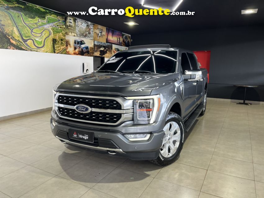 Ford F-150 5.0 V8 GASOLINA CD PLATINUM FX4 AUTOMÁTICO - Loja