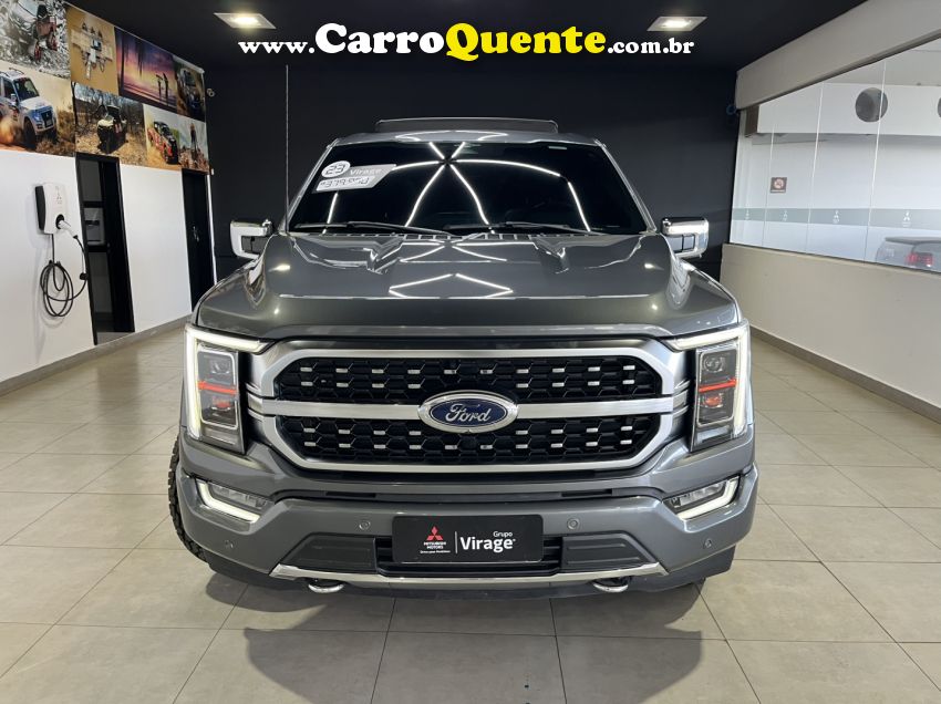 Ford F-150 5.0 V8 GASOLINA CD PLATINUM FX4 AUTOMÁTICO - Loja