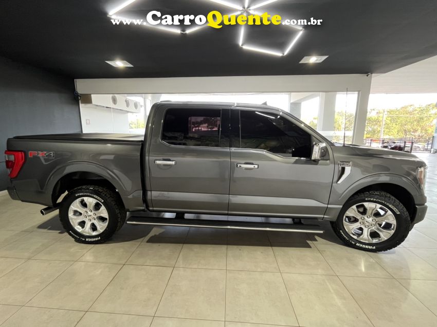 Ford F-150 5.0 V8 GASOLINA CD PLATINUM FX4 AUTOMÁTICO - Loja