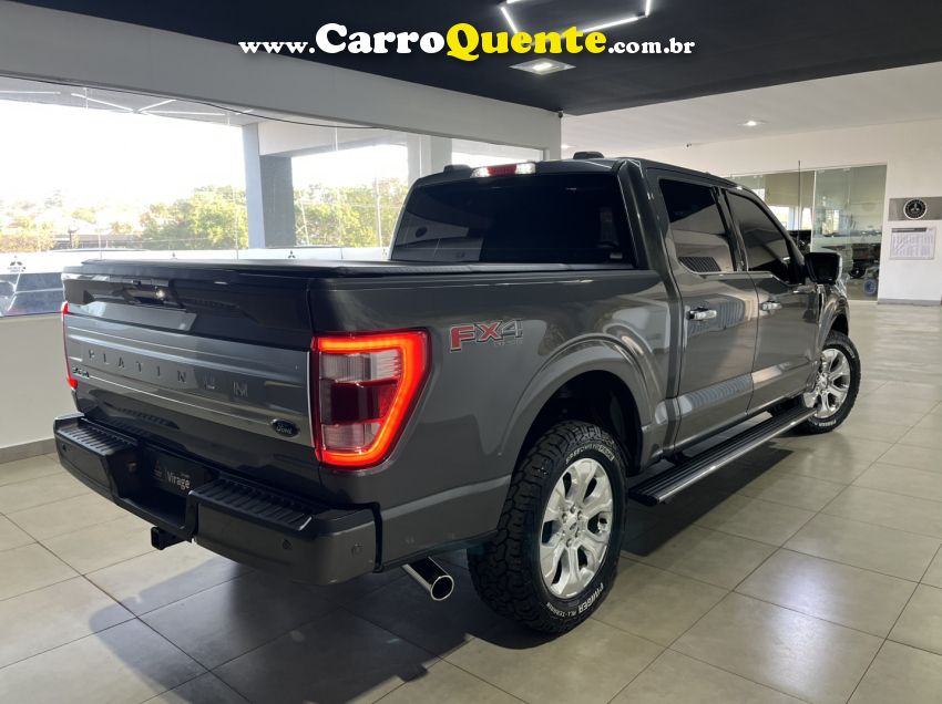 Ford F-150 5.0 V8 GASOLINA CD PLATINUM FX4 AUTOMÁTICO - Loja