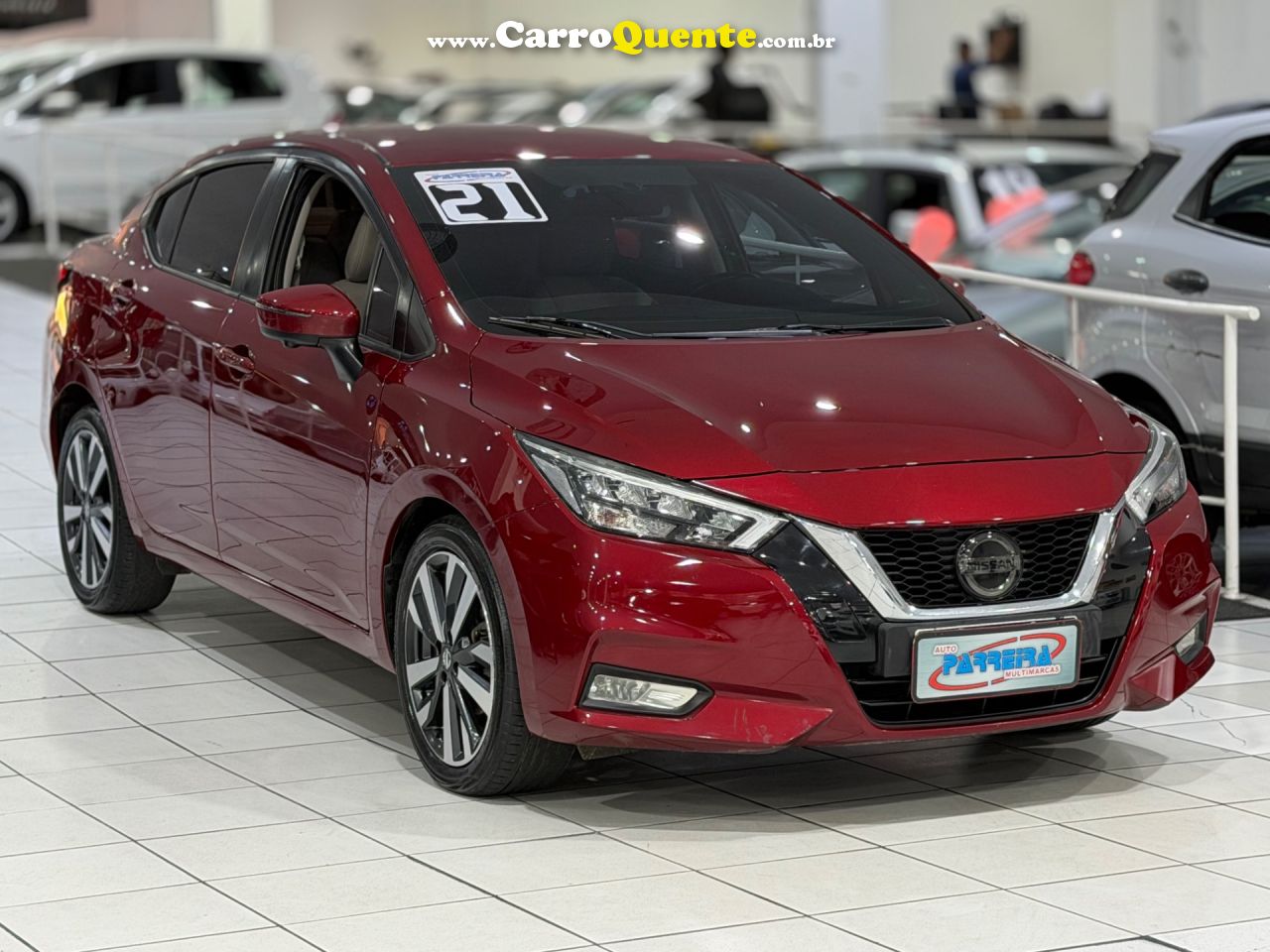 NISSAN VERSA 1.6 16V EXCLUSIVE 2021 - Loja