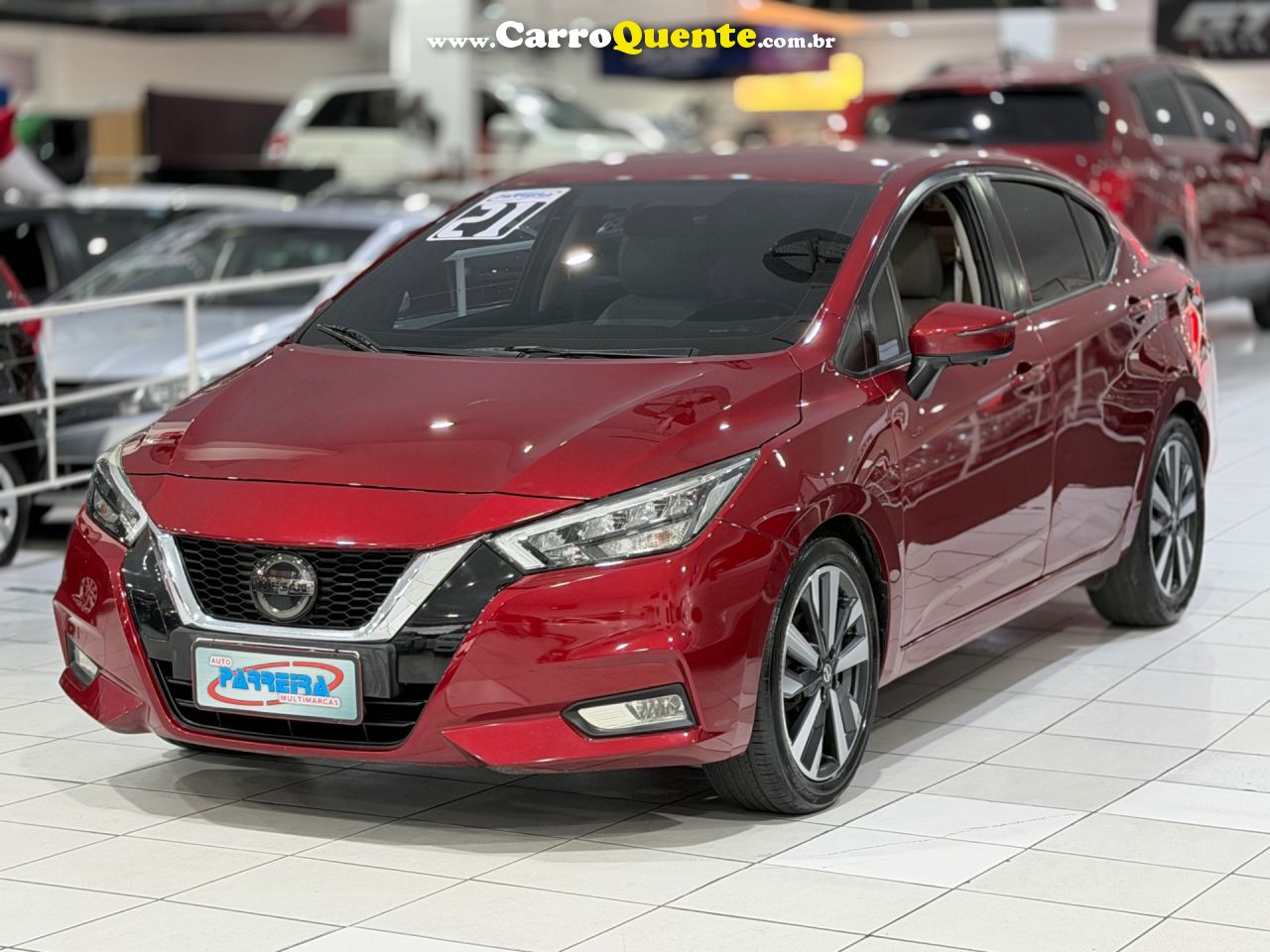 NISSAN VERSA 1.6 16V EXCLUSIVE 2021 - Loja