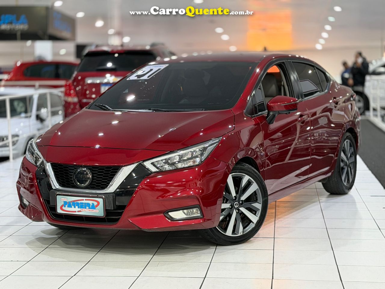 NISSAN VERSA 1.6 16V EXCLUSIVE 2021 - Loja