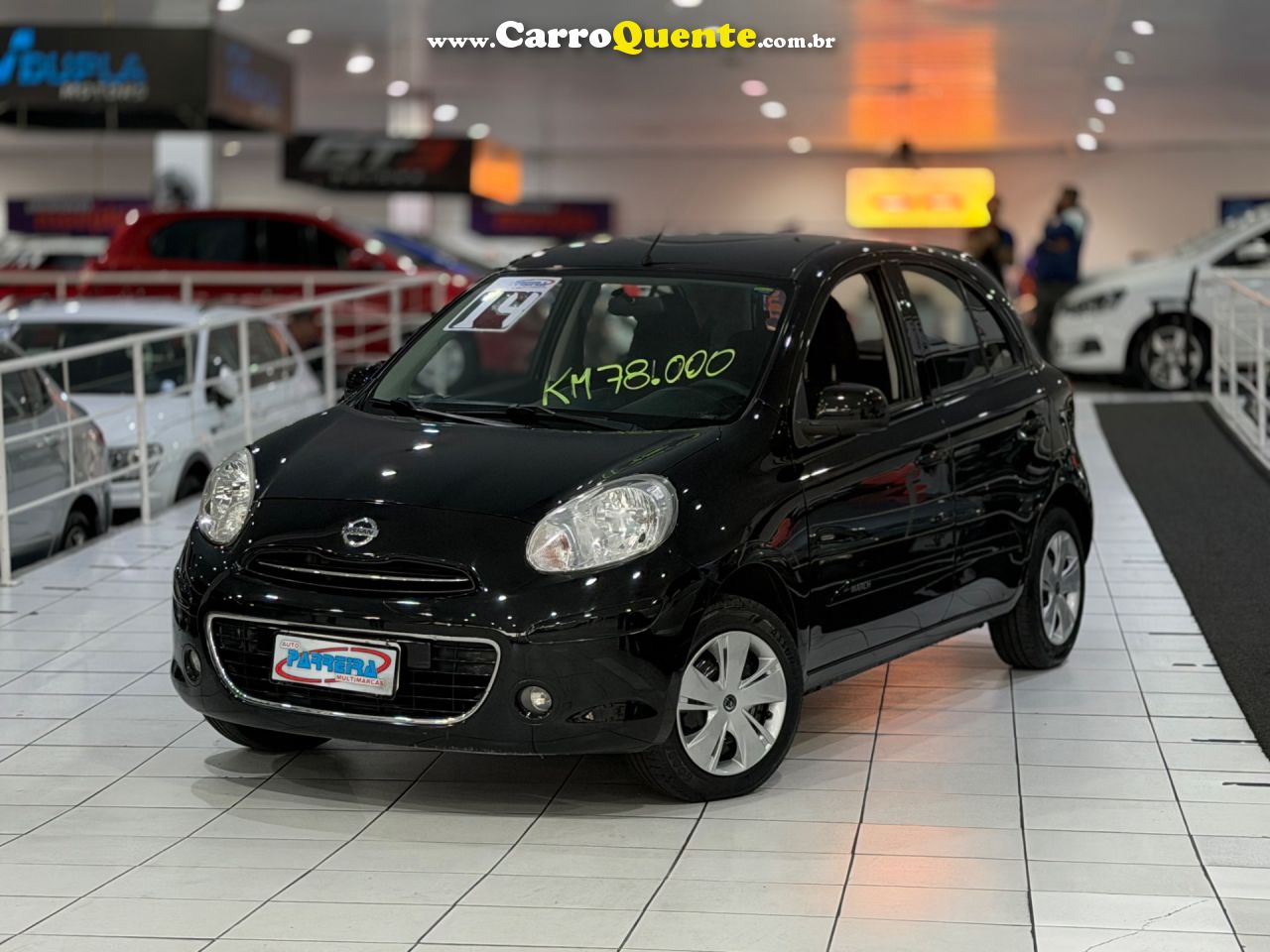 NISSAN MARCH 1.0 S 16V 2014 - Loja