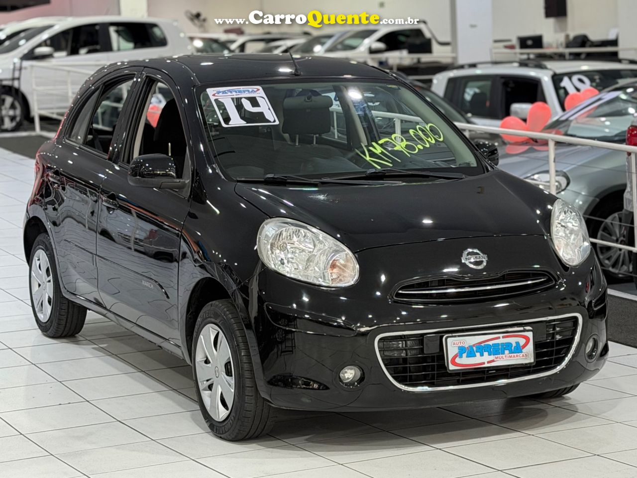 NISSAN MARCH 1.0 S 16V 2014 - Loja