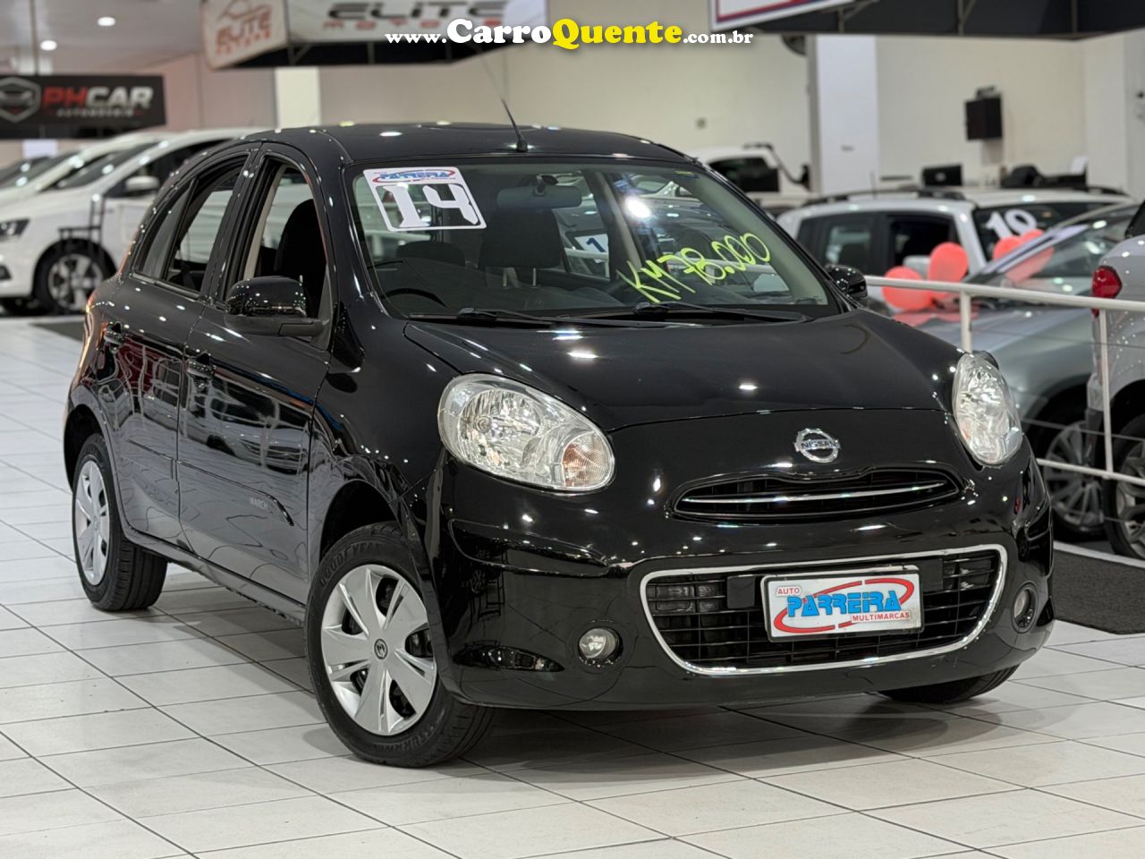 NISSAN MARCH 1.0 S 16V 2014 - Loja