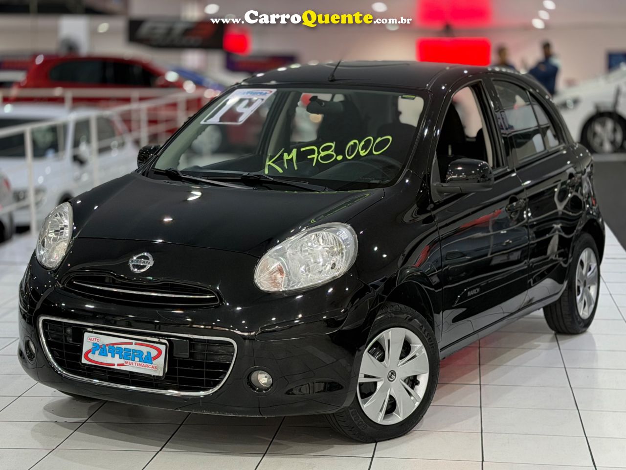 NISSAN MARCH 1.0 S 16V 2014 - Loja