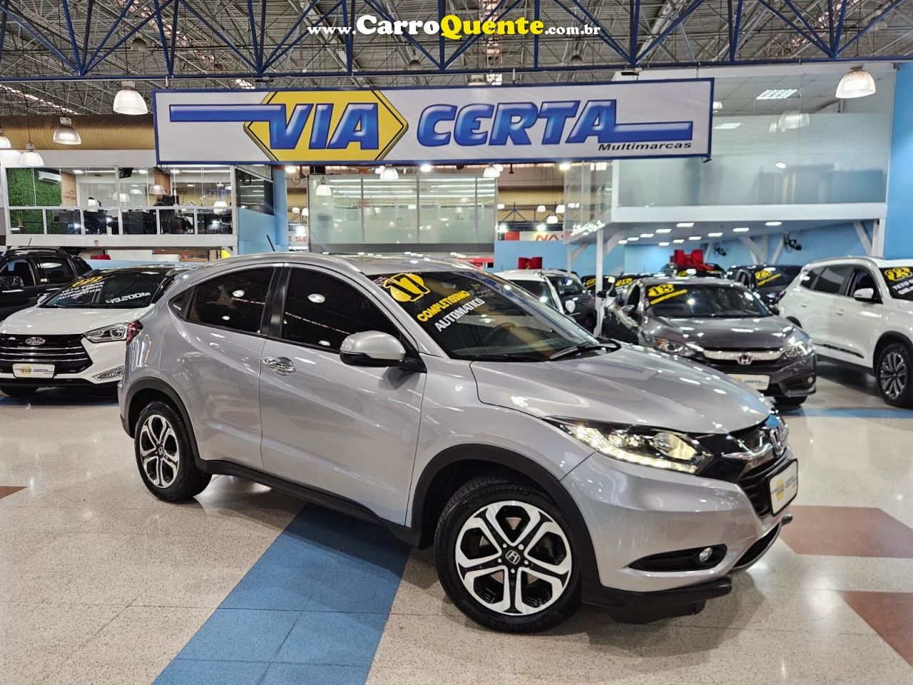 HONDA HR-V 1.8 FLEX TOURING * TOP DE LINHA * 2017 - Loja