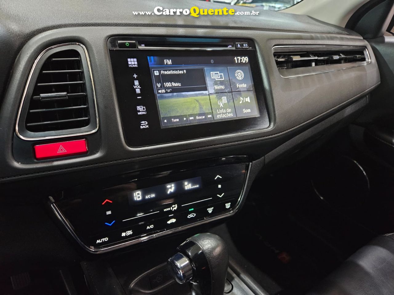 HONDA HR-V 1.8 FLEX TOURING * TOP DE LINHA * 2017 - Loja