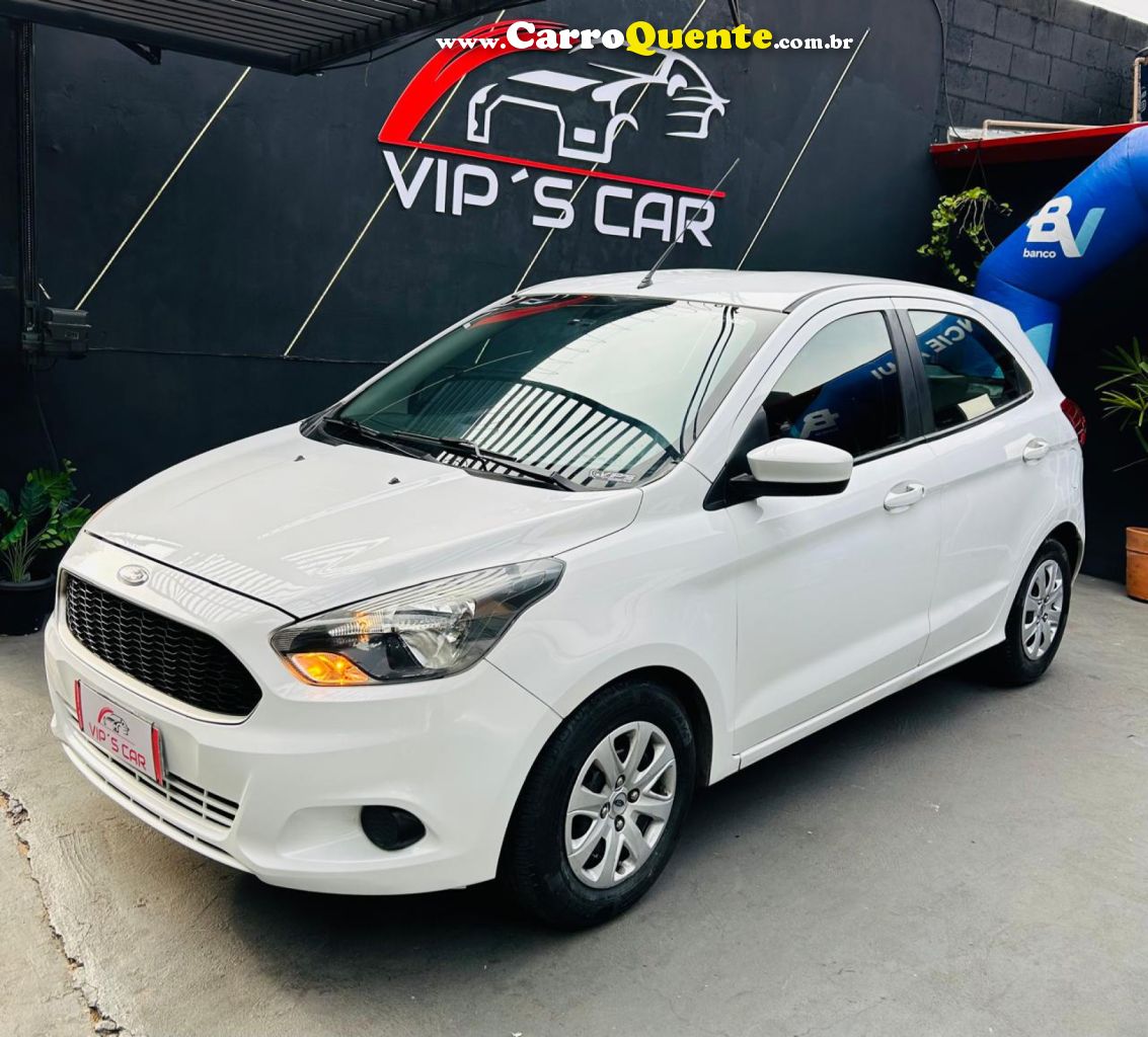 FORD   KA 1.0 SESE PLUS TIVCT FLEX 5P   BRANCO 2018 1.0 FLEX - Loja