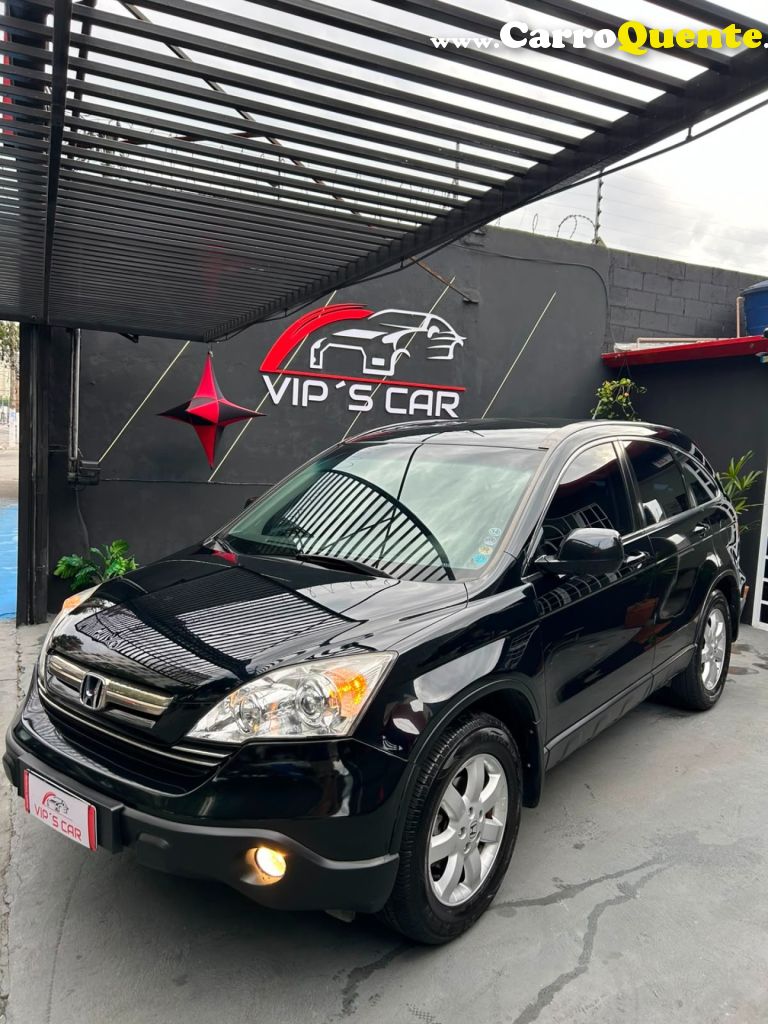 HONDA   CR-V LX 2.0 16V 2WD2.0 FLEXONE AUT.   PRETO 2008 2.0 GASOLINA - Loja