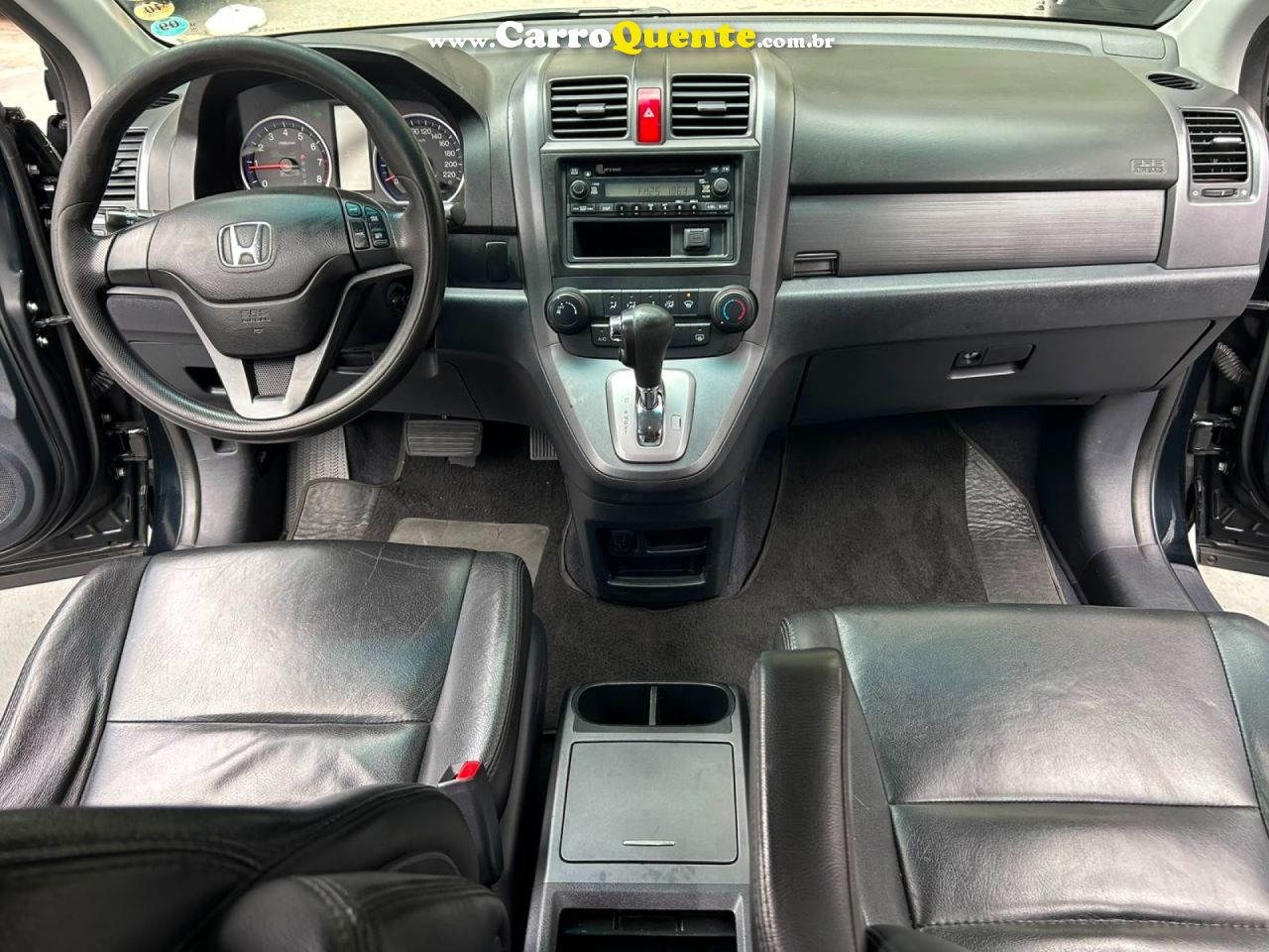 HONDA   CR-V LX 2.0 16V 2WD2.0 FLEXONE AUT.   PRETO 2008 2.0 GASOLINA - Loja