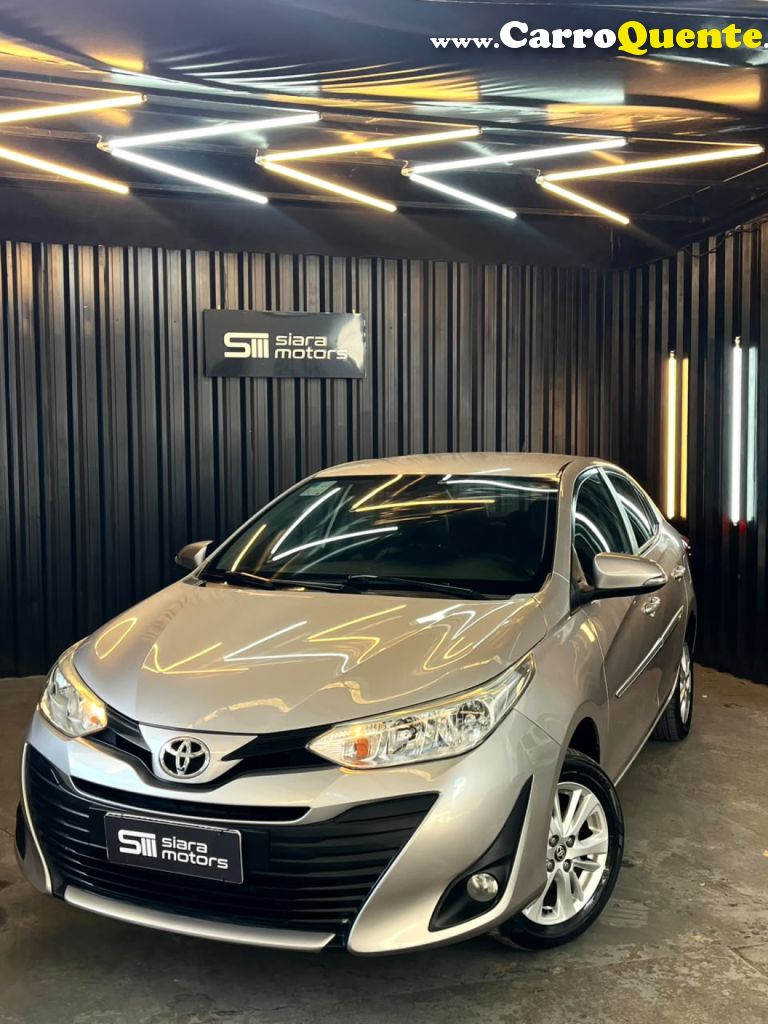TOYOTA   YARIS XL PLUS T. SED. 1.5 FLEX 16V AUT.   PRATA 2019 1.5 FLEX - Loja
