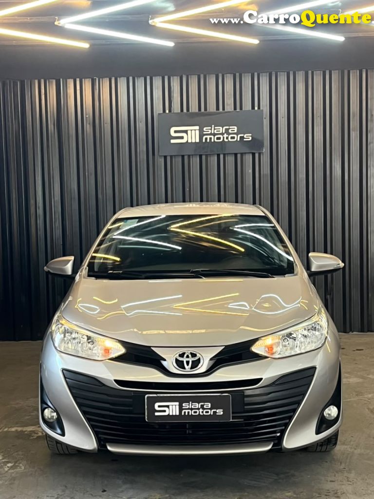 TOYOTA   YARIS XL PLUS T. SED. 1.5 FLEX 16V AUT.   PRATA 2019 1.5 FLEX - Loja