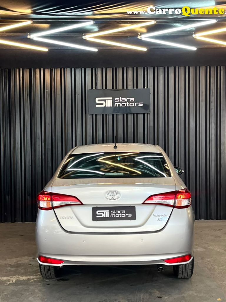 TOYOTA   YARIS XL PLUS T. SED. 1.5 FLEX 16V AUT.   PRATA 2019 1.5 FLEX - Loja