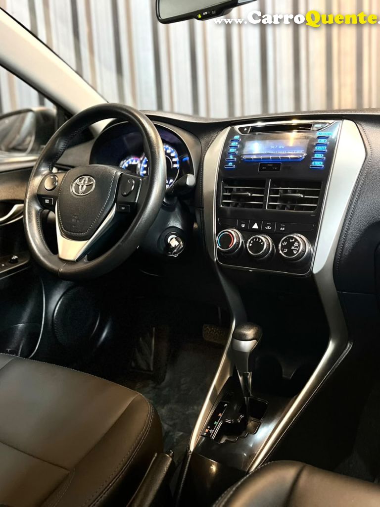 TOYOTA   YARIS XL PLUS T. SED. 1.5 FLEX 16V AUT.   PRATA 2019 1.5 FLEX - Loja