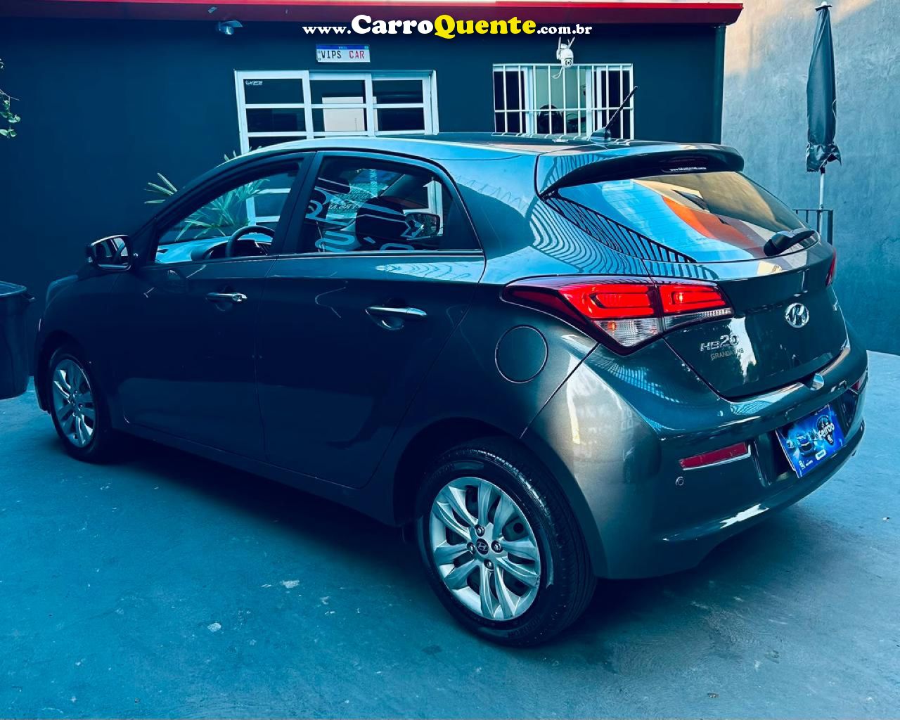 HYUNDAI   HB20S COMFORT 1.0 TB FLEX 12V AUT.   CINZA 2023 1.0 FLEX - Loja