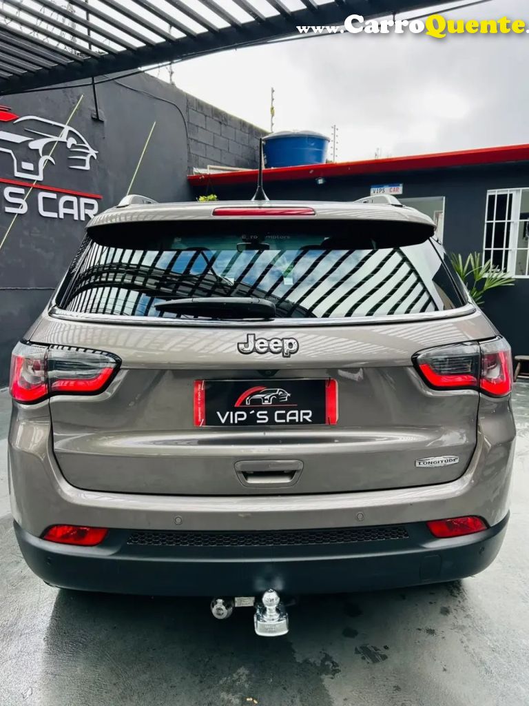 JEEP   COMPASS LONGITUDE 2.0 4X2 FLEX 16V AUT.   PRATA 2017 2.0 FLEX - Loja