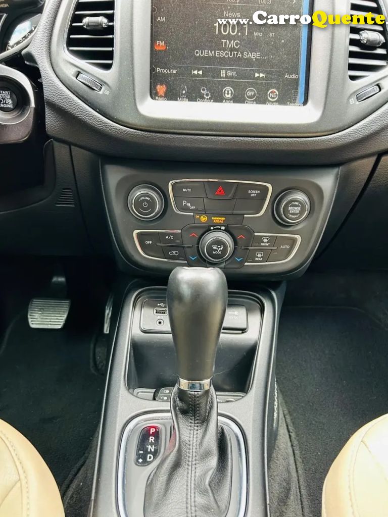 JEEP   COMPASS LONGITUDE 2.0 4X2 FLEX 16V AUT.   PRATA 2017 2.0 FLEX - Loja