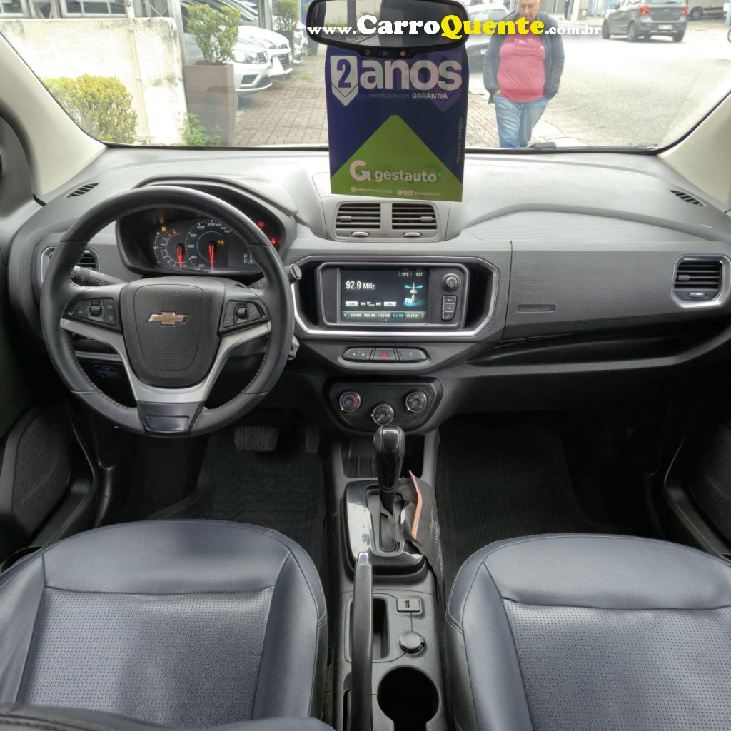 CHEVROLET   SPIN PREMIER 1.8 8V ECONO.FLEX 5P AUT.   PRATA 2023 1.8 FLEX - Loja