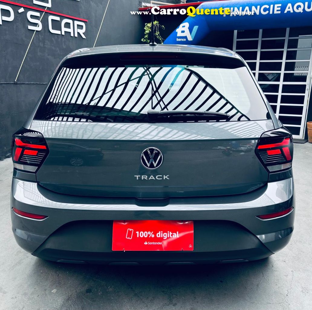VOLKSWAGEN   POLO TRACK 1.0 FLEX 12V 5P   CINZA 2023 1.0 FLEX - Loja